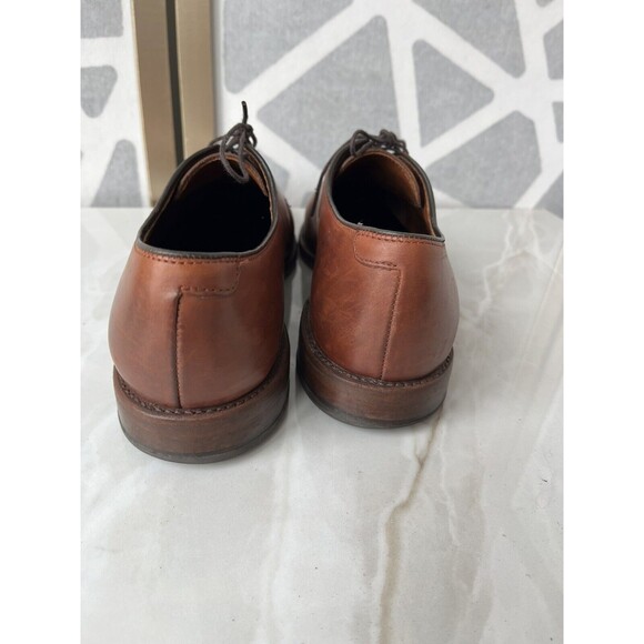 Allen Edmond‎ Oxford Shoes Mens 9.5D Delray Split Toe Lace Up Brown Vintage Allen Edmonds Delray Men main image 4